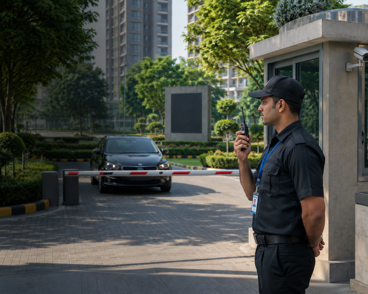 24/7 security at Pinnacle Farms farmland Bangalore