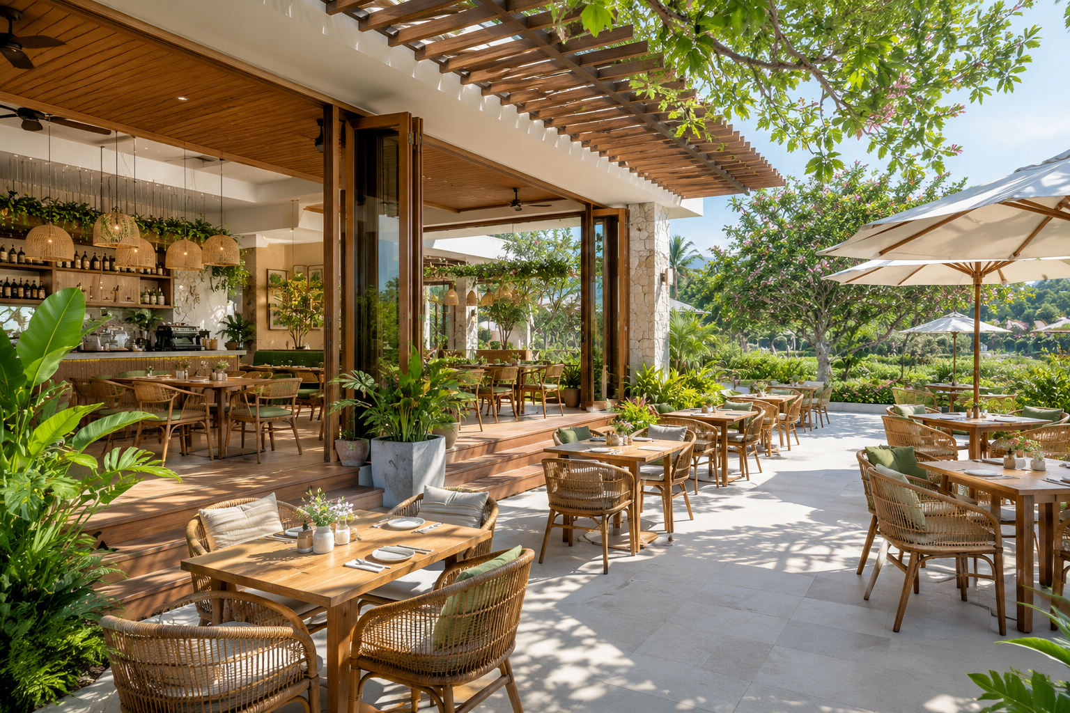 Café and Restaurant — Pinnacle Farms Bangalore
