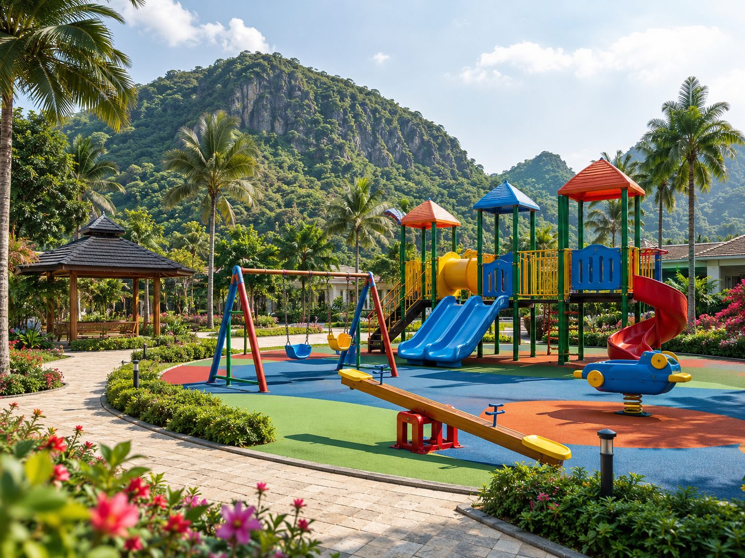 Kids Play Area at Pinnacle Farms