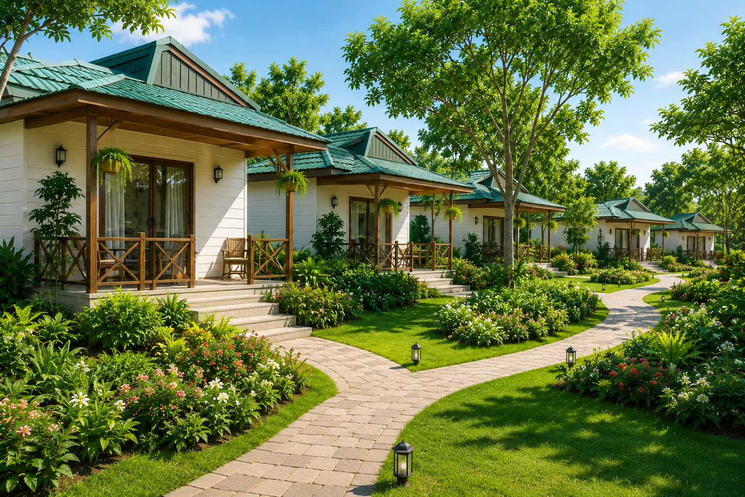 Rental income from cottages at Pinnacle Farms