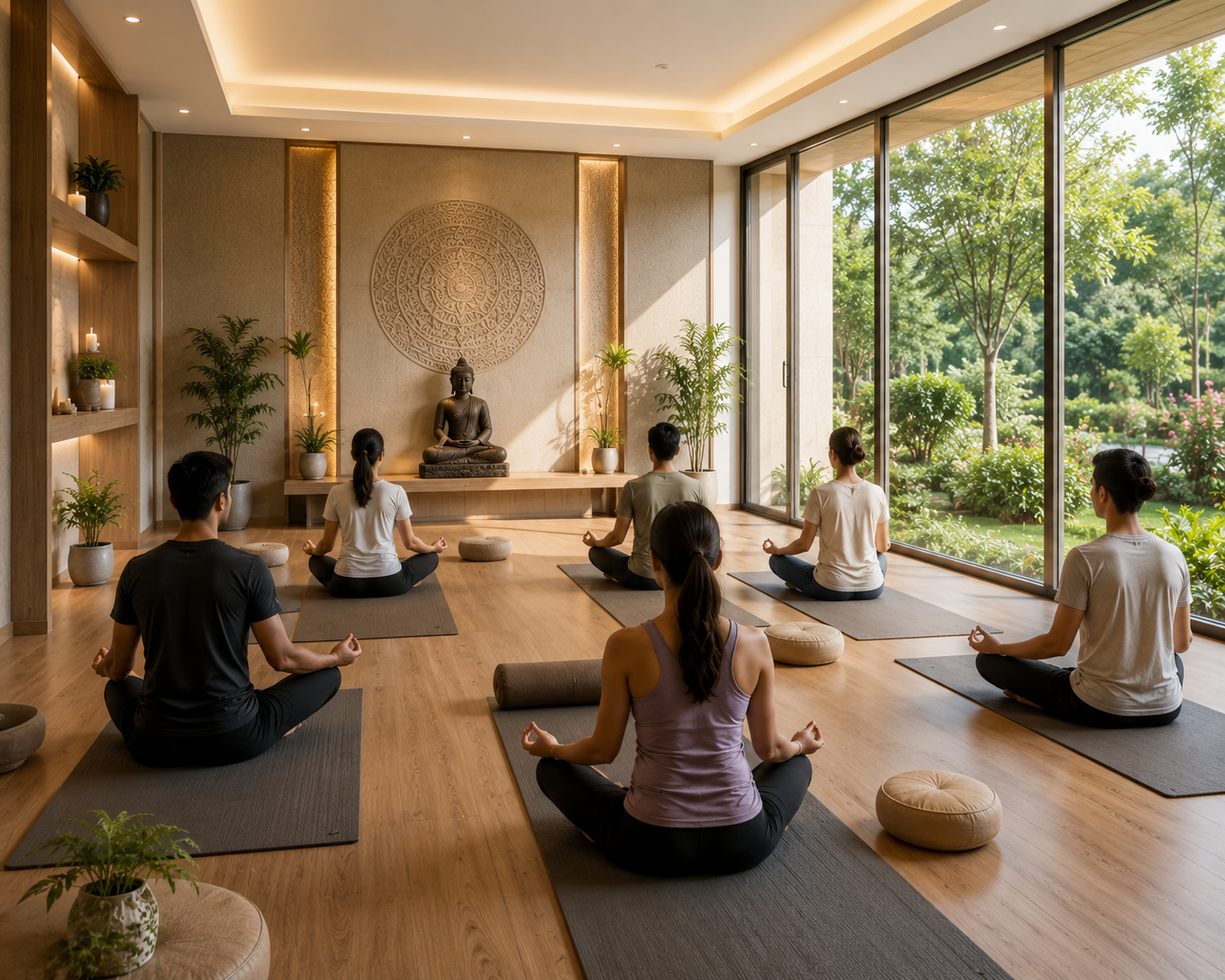 Yoga Meditation Room at Pinnacle Farms