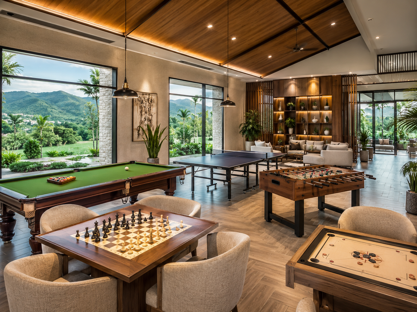Indoor Games at Pinnacle Farms